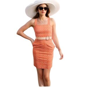 RAFAELLA Sleeveless Print Dress